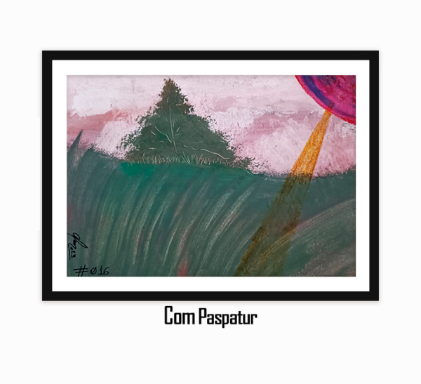Aquarelas Radiantes #016 - "Monte das Oliveiras" - Image 2