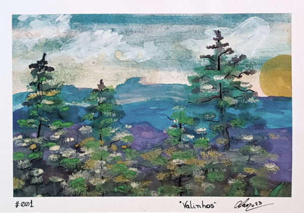 Aquarelas Radiantes #001 - "Valinhos"
