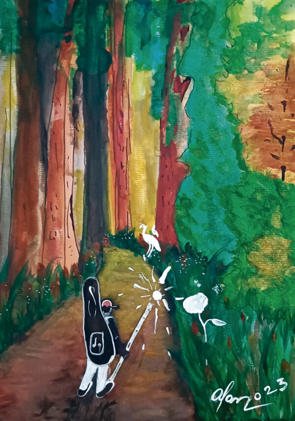 Aquarelas Radiantes #026 - "Musicoterapia à Vista"