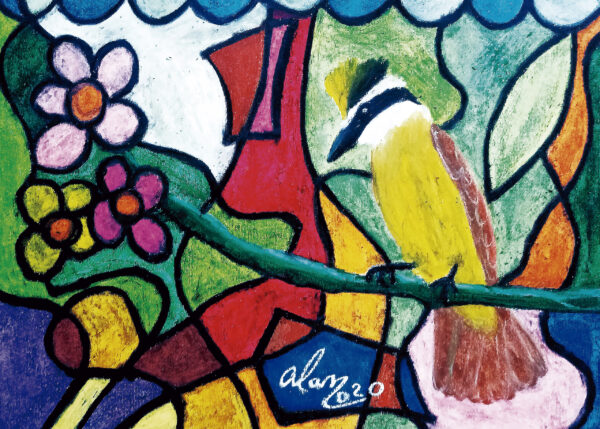 Natureza Fragmentada #003 — "O Bem-te-vi e o Beija-Flor"