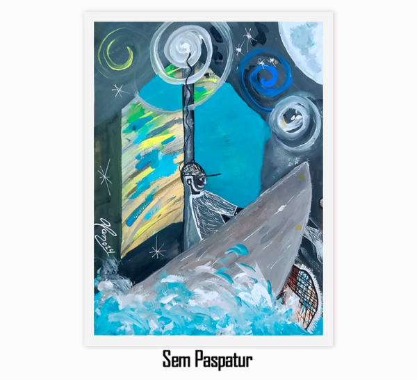 "O Pescador da Meia-noite"  - (Obra Original) - Image 5