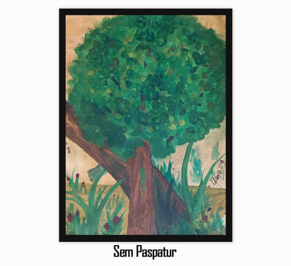 Aquarelas Radiantes #032 - "Pear Tree" - (Obra Original) - Image 3