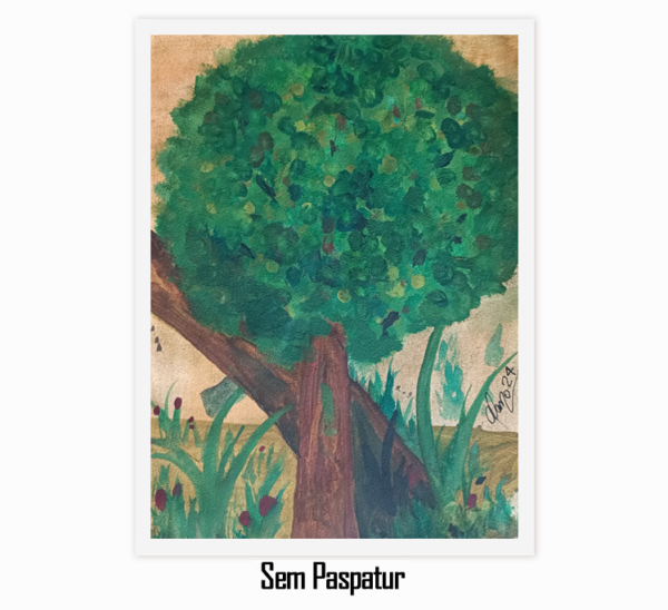Aquarelas Radiantes #032 - "Pear Tree" - (Obra Original) - Image 5