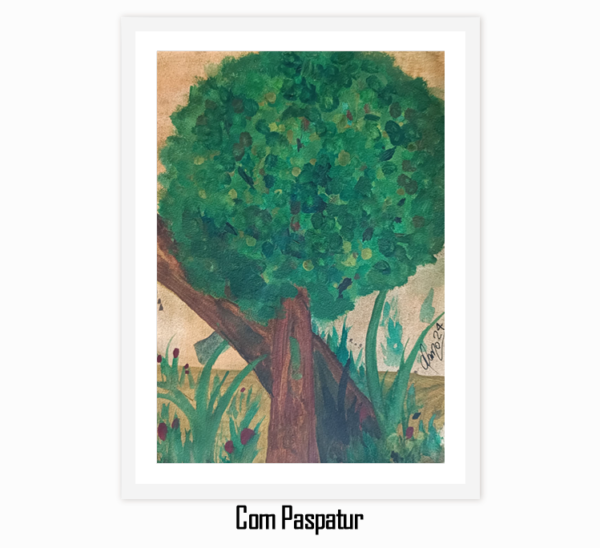 Aquarelas Radiantes #032 - "Pear Tree" - (Obra Original) - Image 4