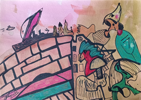 "Pure Manifestations from The Intuitive State of Mind II" - (Obra Original)